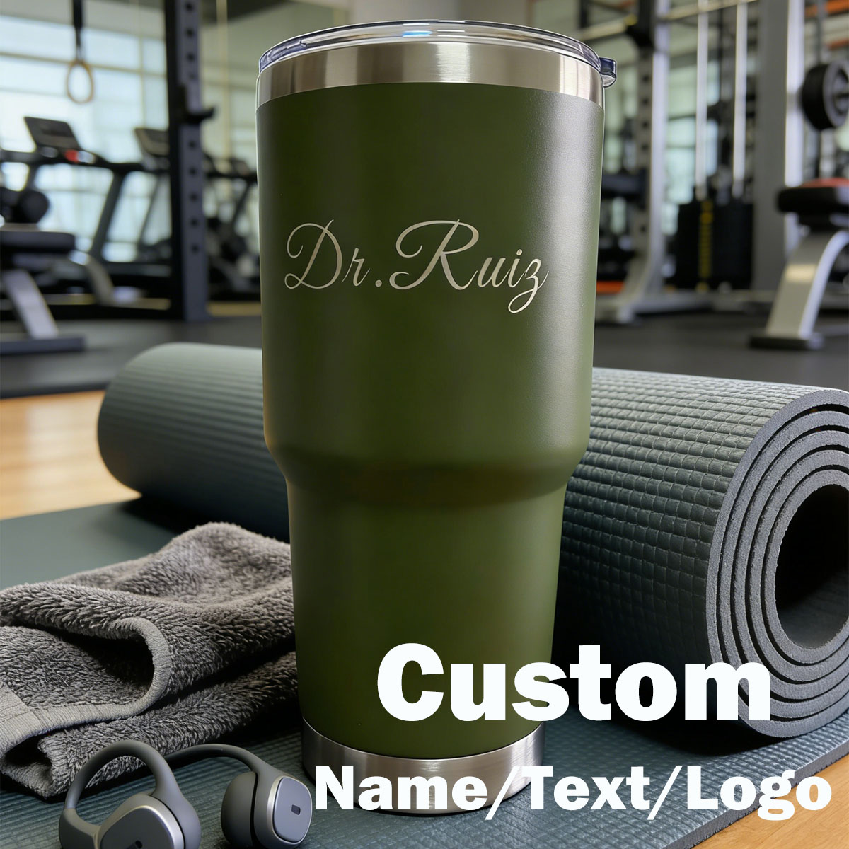 Aquatic Gym - Copo Térmico Personalizado de 30 oz