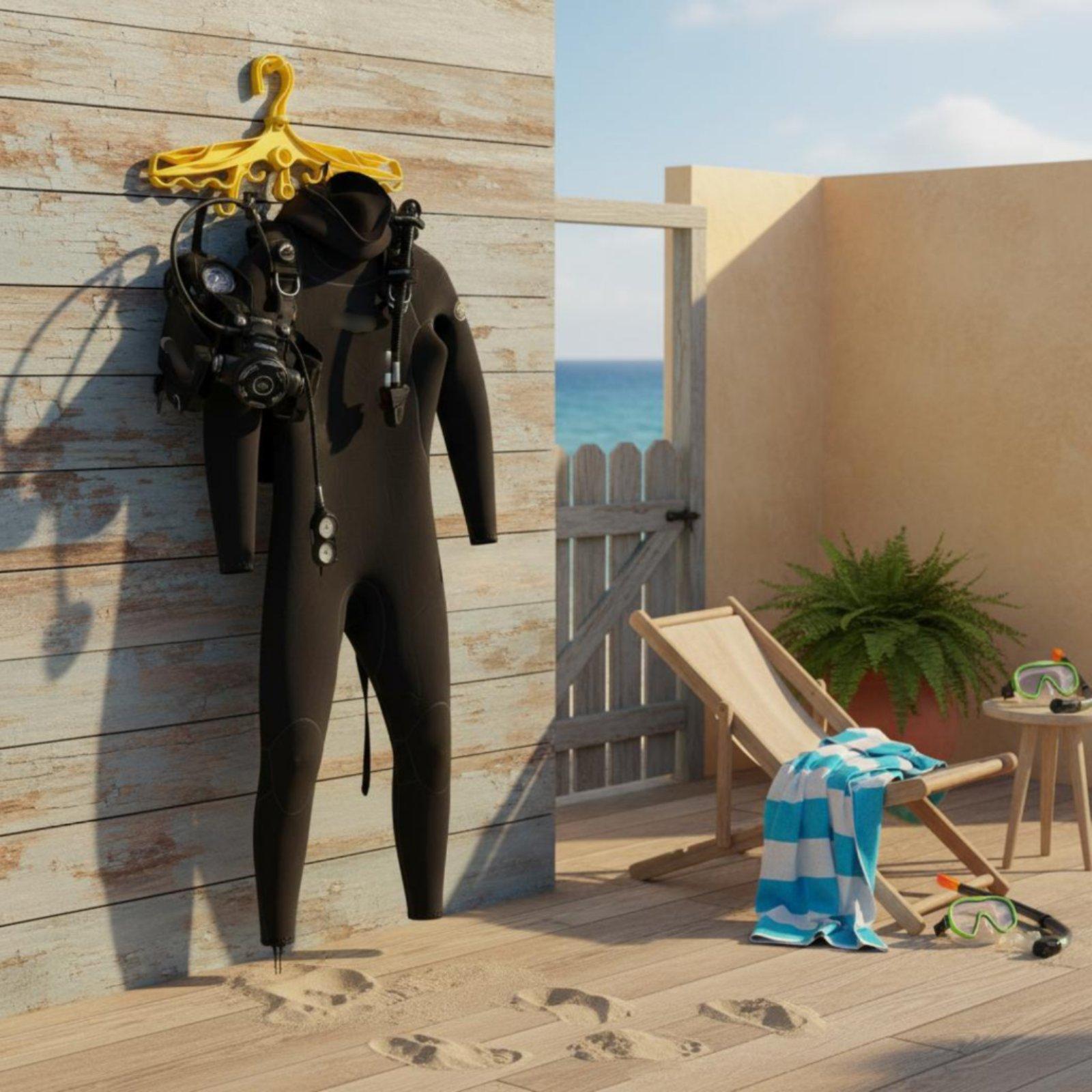 Aquatic Sports Scuba - Suporte de Plástico para Mergulho com