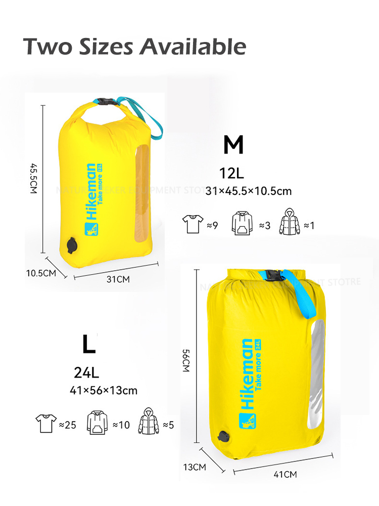 Saco de Compressão a Vácuo HIK - Dry Bag Roll Top avaliação e preço